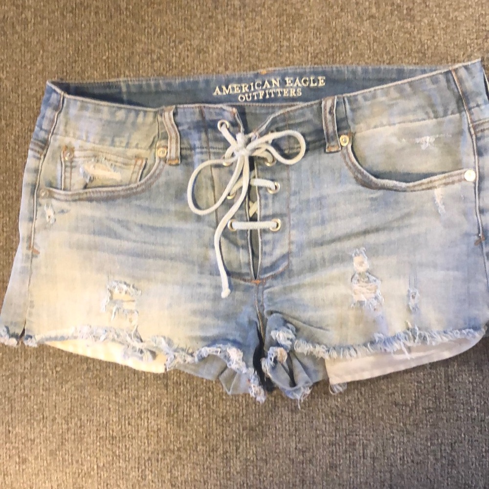 American eagle jeans shorts